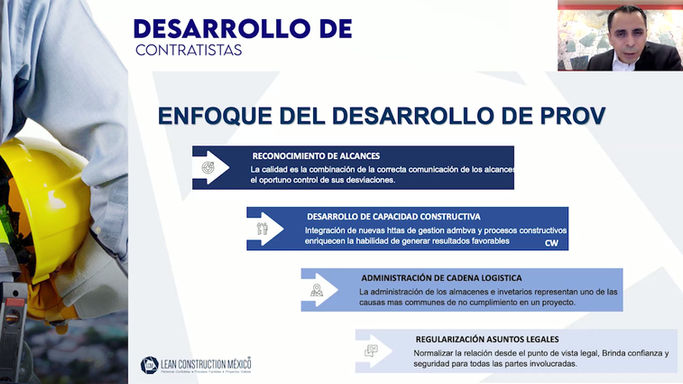 6.- Desarrollo de Contratistas